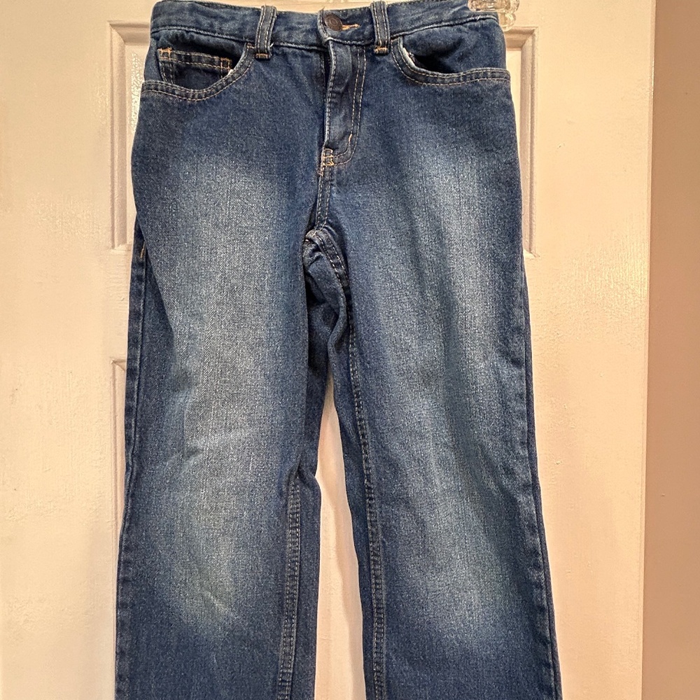 Cat & Jack Relaxed Straight Size 10 Slim Jean